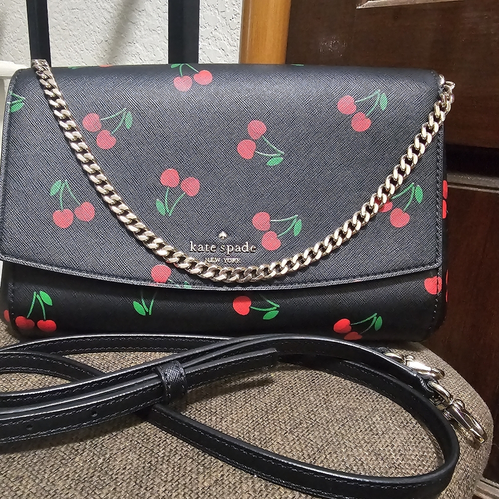 Kate Spade Laurel Way Greer Cherries Crossbody Purse